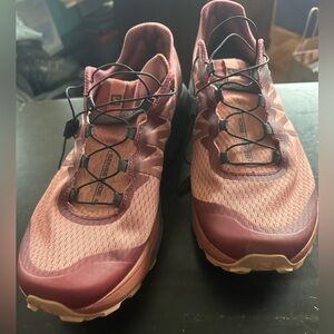 Salomon Womens Sense Ride 4 Red Running Trail Shoes Sneakers Size US 11 / UK 9.5